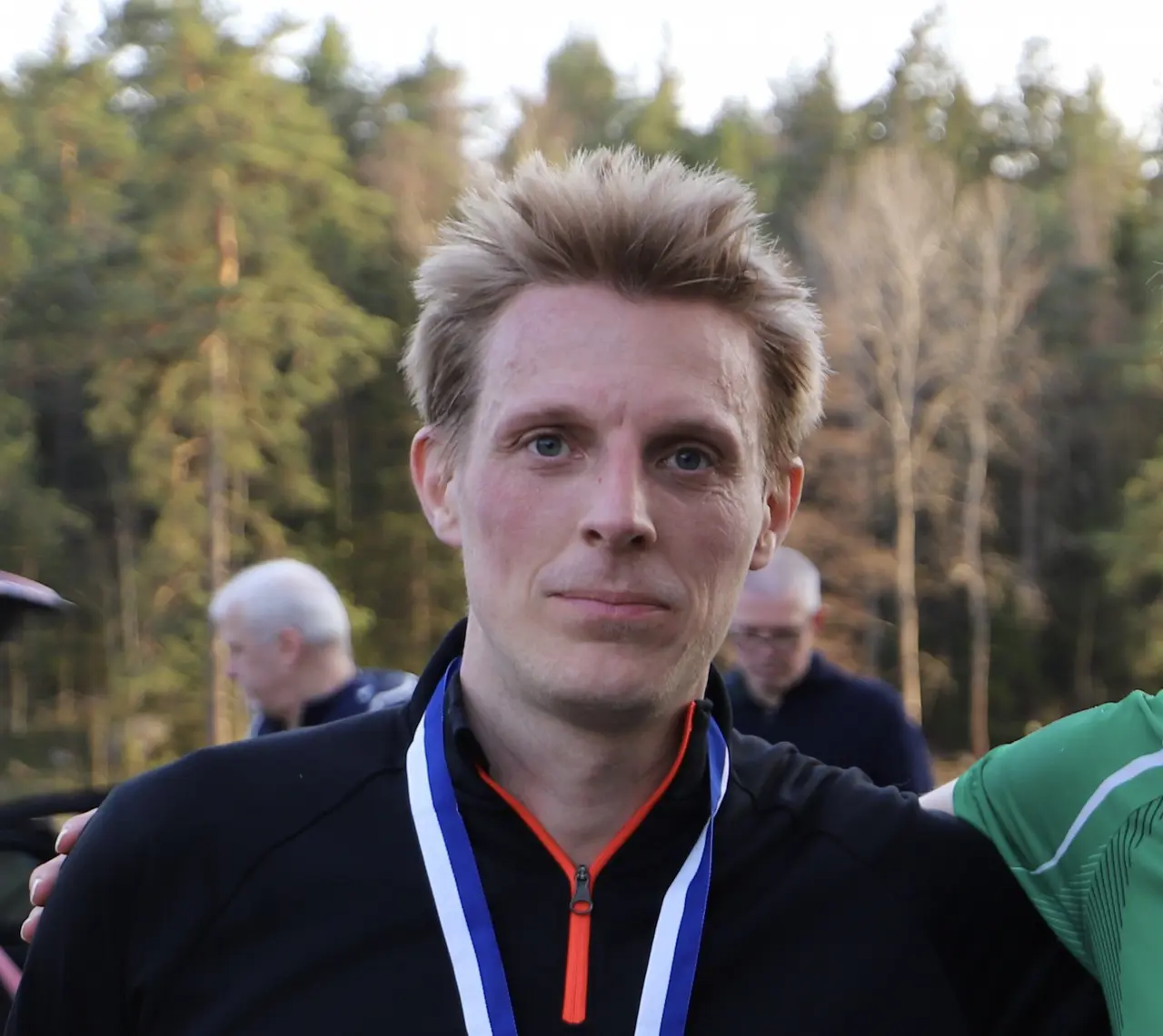 Martin Sandberg hade 1:17:58 i Premiärhalvan. Arkivfoto: Mats Hvalgren