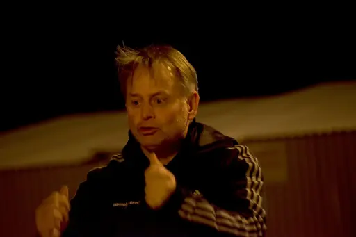 Gustav Andersson, nöjd Janne Åkerblom och Strix Åkerblom