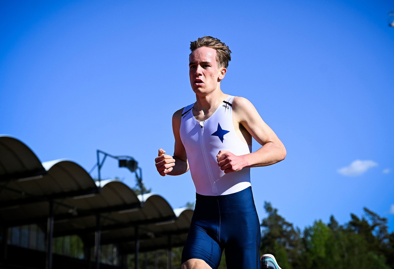 Banrekordhållaren i Hässelbyloppet. Foto: DECA