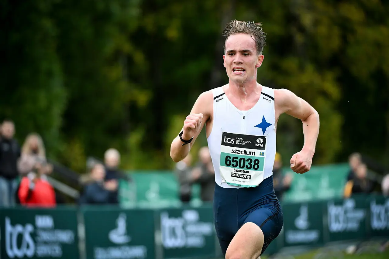 Ny rekordhållare i P17 – på en tid bättre än banrekordet i P19 och M22 – 16-årige Sebastian Lörstad! Foto: DECA