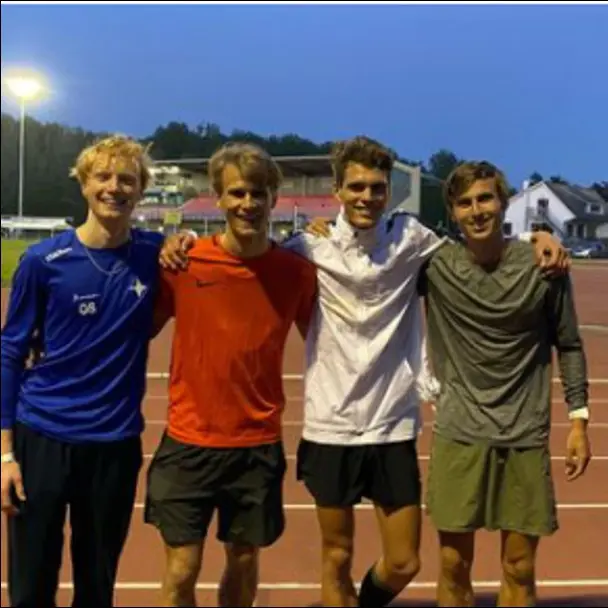 Foto: Malin Sundström Fantastiska svensk-4:an (Olof, Vidar, Emil, Simon), IFAM Belgien