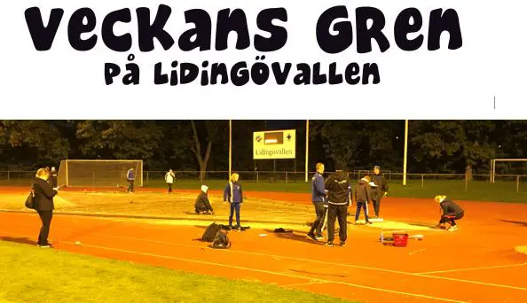 Sugen att testa formen i slägga och kula?