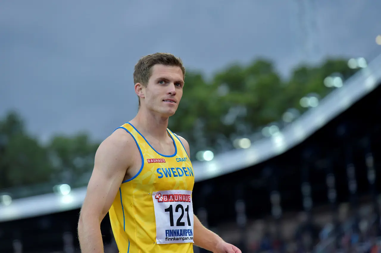 Andreas Otterling, här på Finnkampen 2015. Foto DECA text & bild