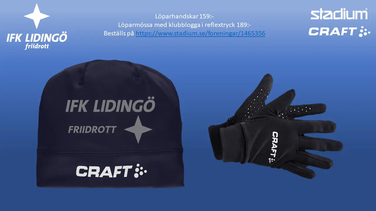 Se till att synas i mörkret!