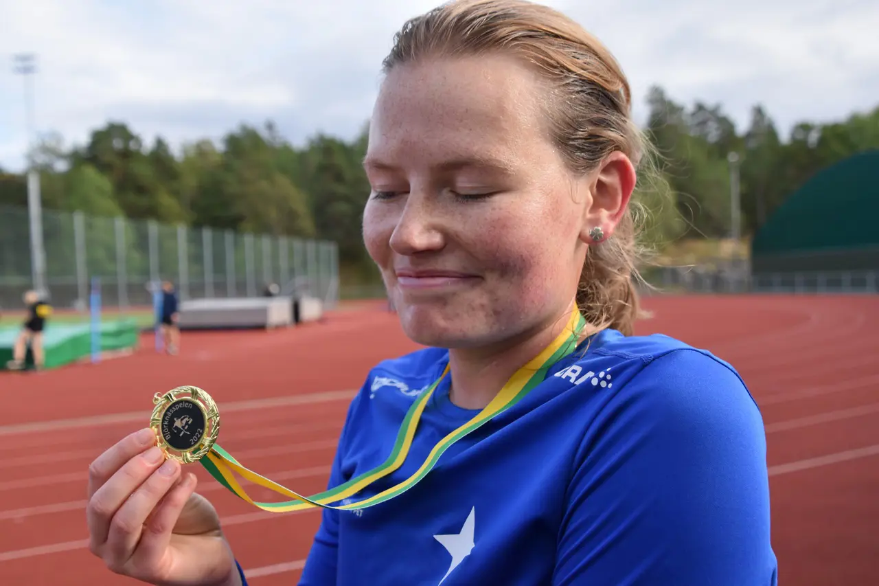 Lisa Löchen gjorde debut på 800m och är hittills obesegrad på distansen. Foto: Janne Åkerblom