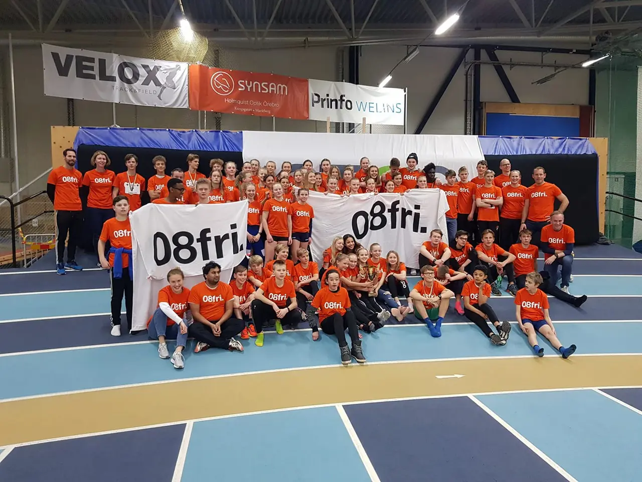 Stockholmstruppen som tävlade i Örebro i helgen