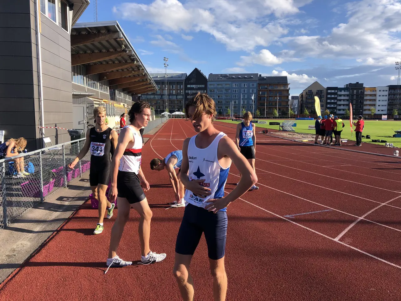 Julius Mördrup tog klubbens enda poängplacering på JSM-söndagen. Foto: Janne Åkerblom