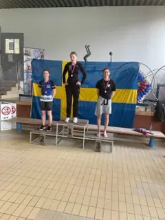Erma missade prisutdelningen på 50m bröstsim & ettan på 100m bröstsim....