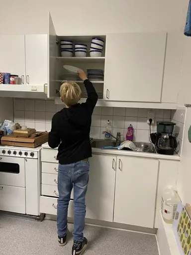 Hugo i fixartagen när det gäller disken. 