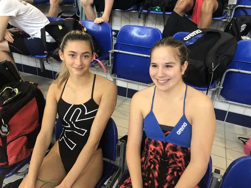 Våra nöjda medaljörer på tävlingen, Erma Duratovic och Jacquline Rengbrandt.