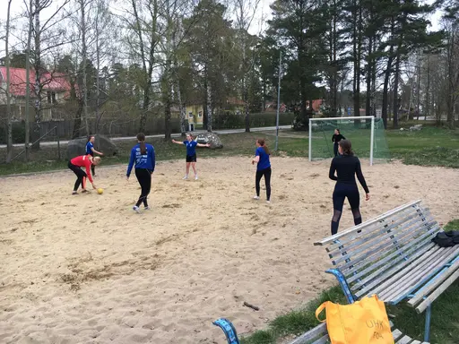 Bilder från träningar vecka 17