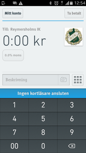 Enkelt och uppskattat att ta betalt med kort