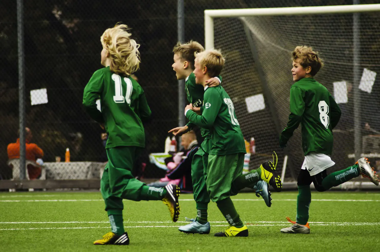 Spelglädje när Höstcupen spelades för första gången. Foto: Peter Cederling