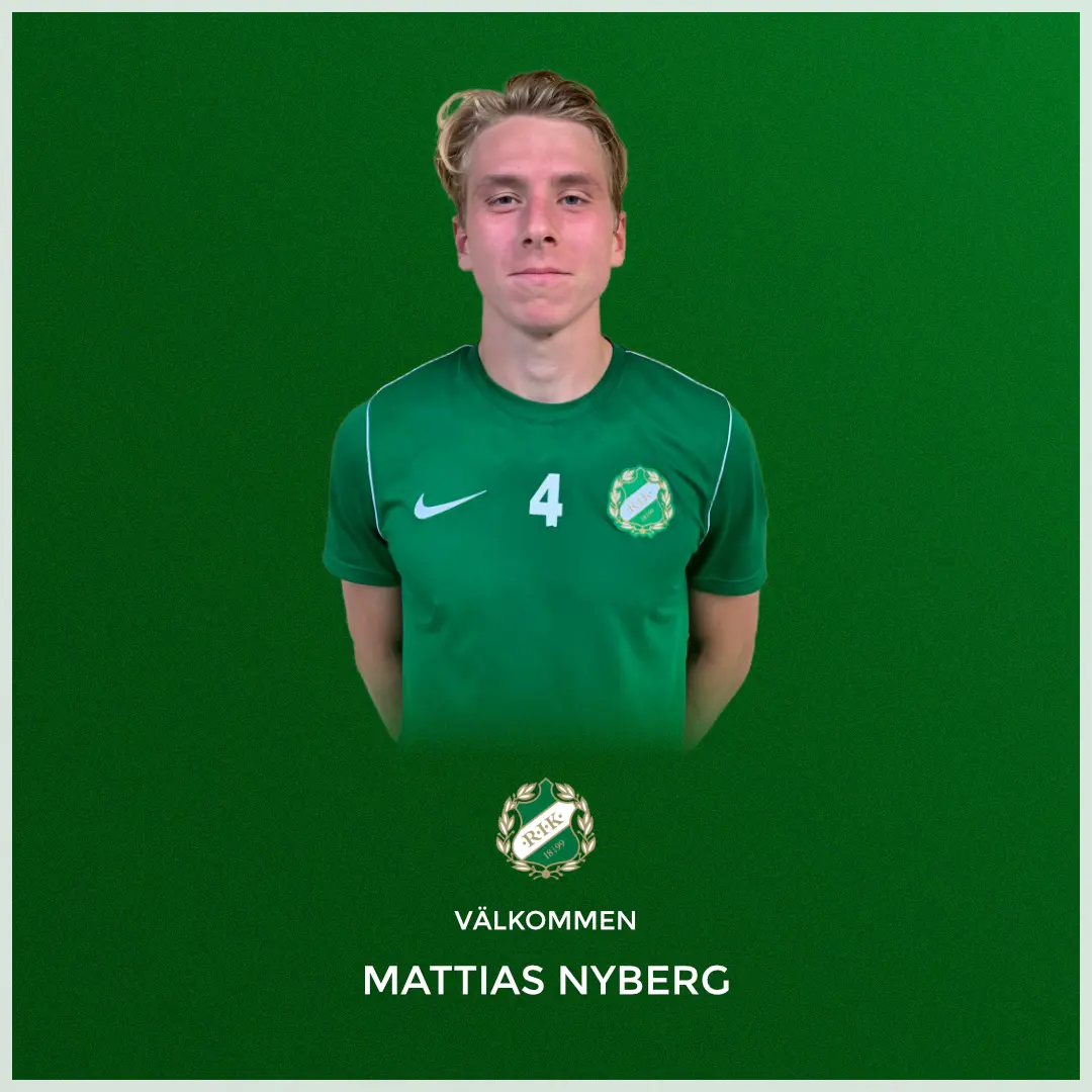 Mattias Nyberg är klar för spel i Reymers.