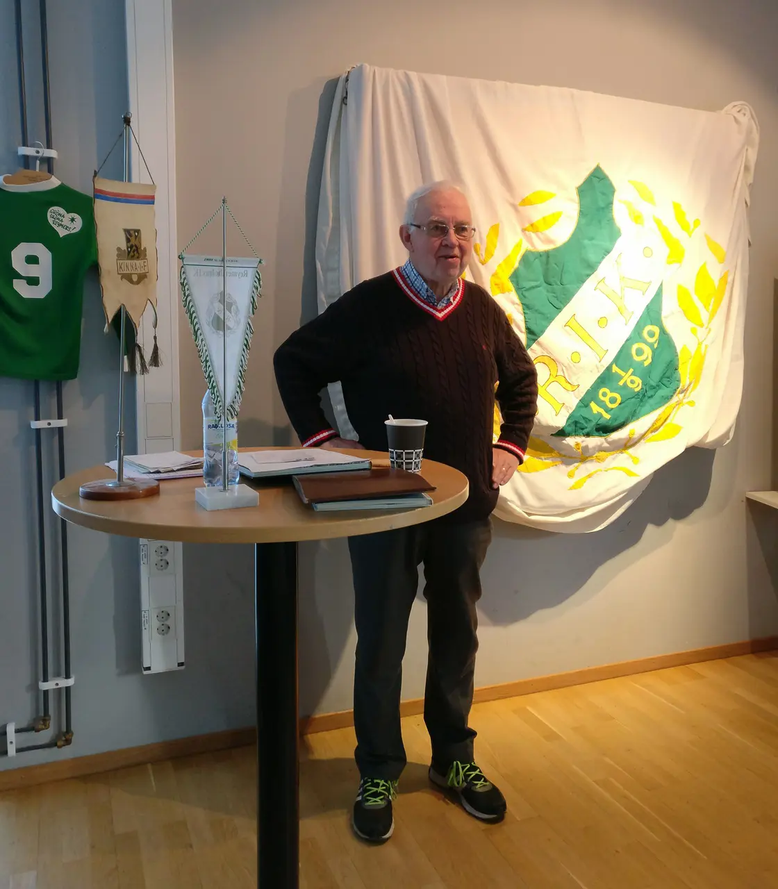Claes G. Bengtsson i berättartagen på Zinken!