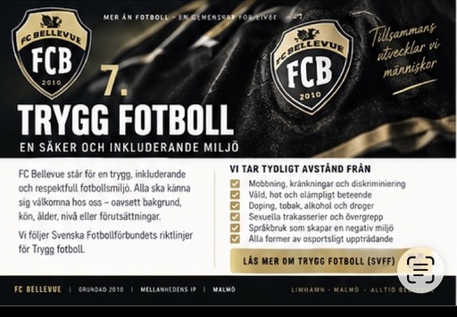 FC Bellevue klubbhandbok 2026
