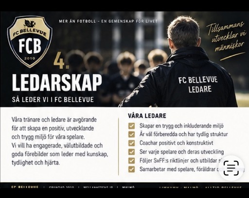 FC Bellevue klubbhandbok 2026