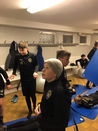 Professionell träning med FCBs 13-åringar