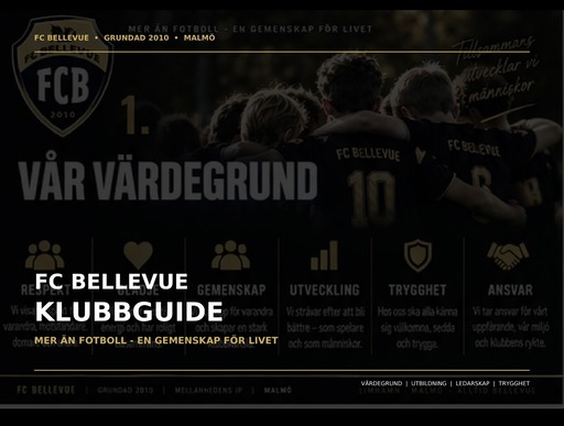 FC Bellevue klubbhandbok 2026
