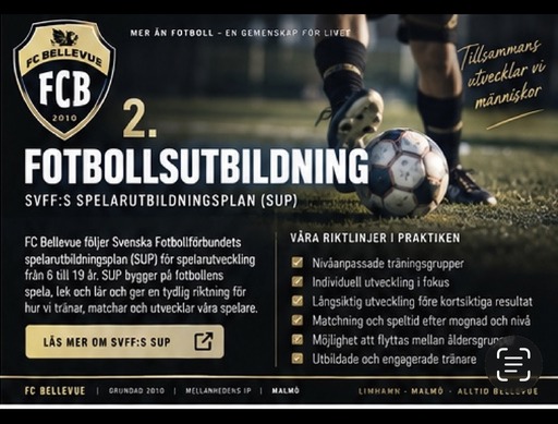 FC Bellevue klubbhandbok 2026