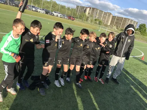 Team P09 visade framfötterna mot bra motstånd. FC Rosengård - FCB P09 3-9