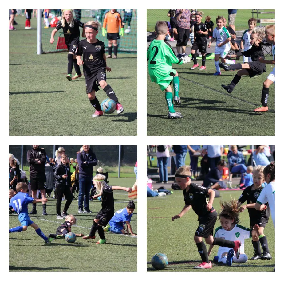 Team P2010 imponerar stort i Höllviken. På bild in action ses Carl, Charlie, Kian och Hjalmar