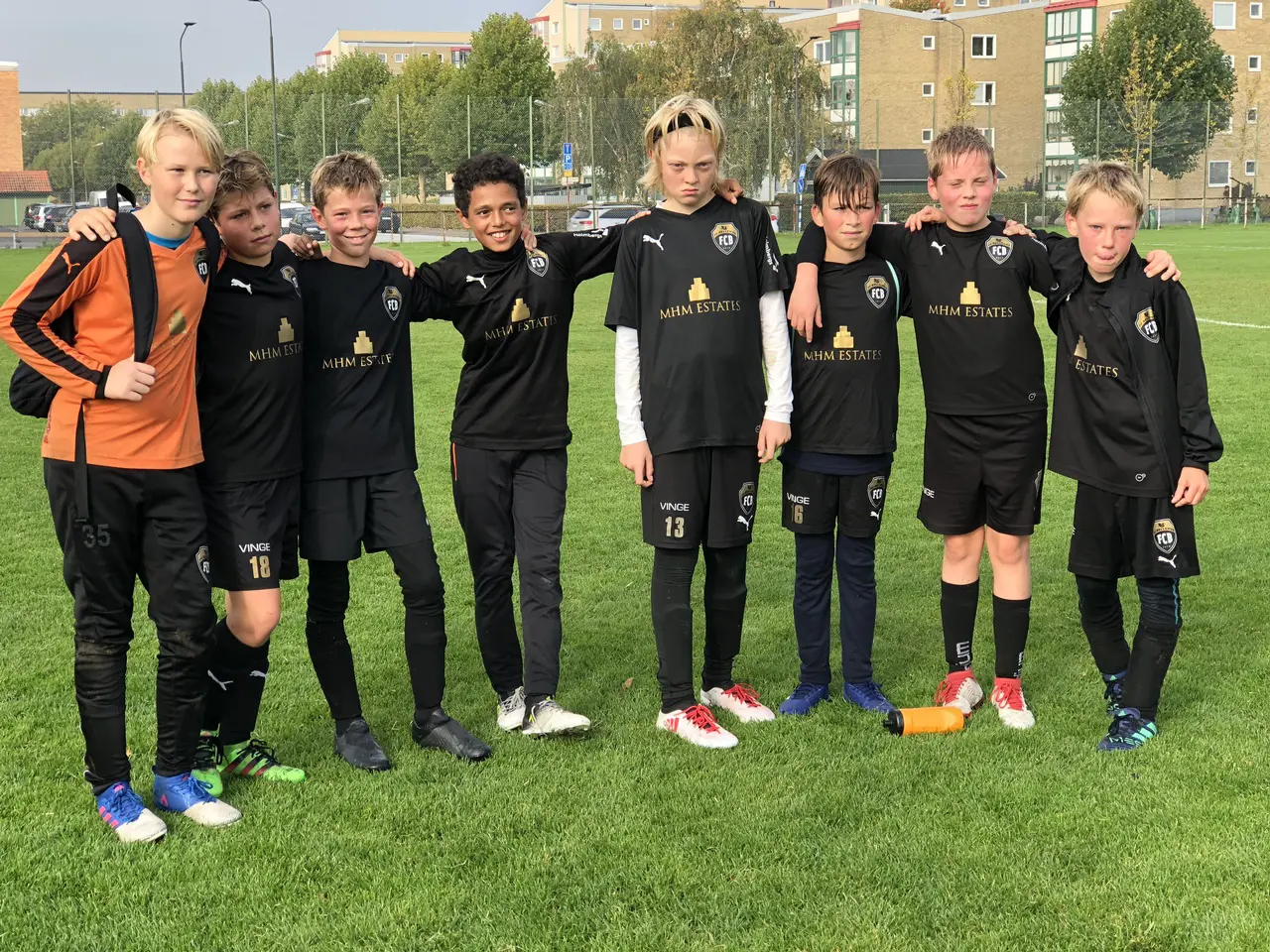 Ett härligt kämpande Team P07 gav allt på Gullviksborgs IP