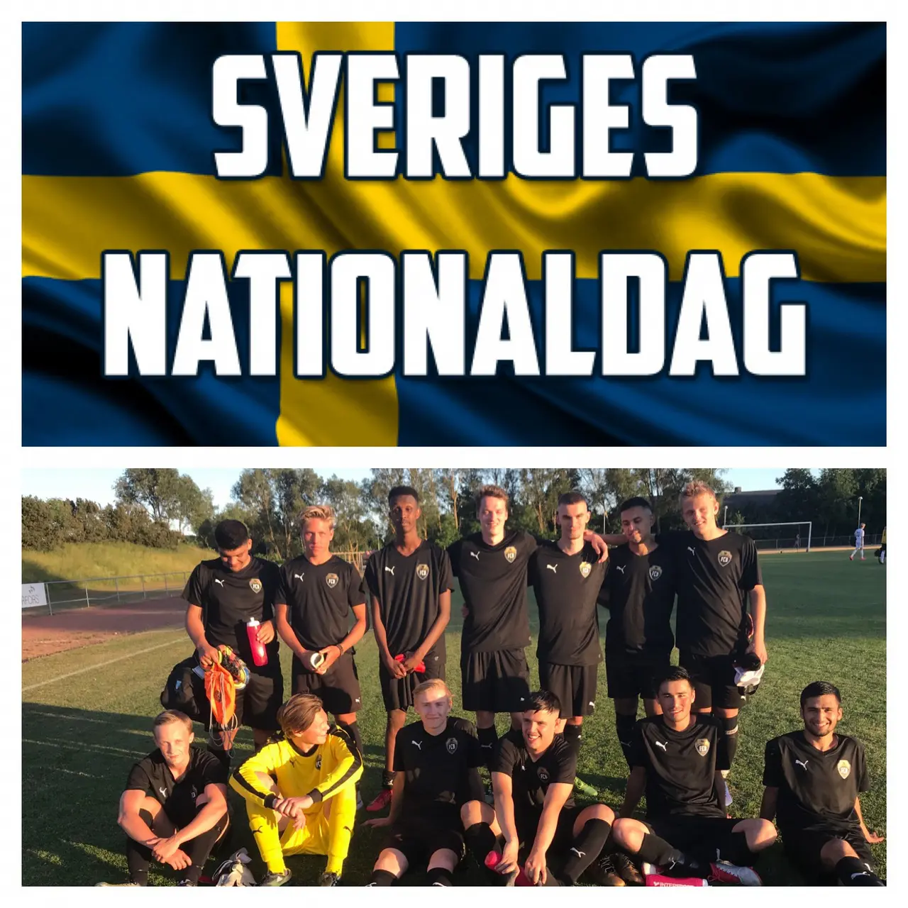 Game, set and match på Borgeby IP med siffrorna 1-7