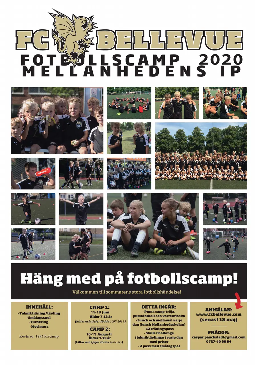 Nu är det dags att anmäla sig årets roligaste sommarcamps!