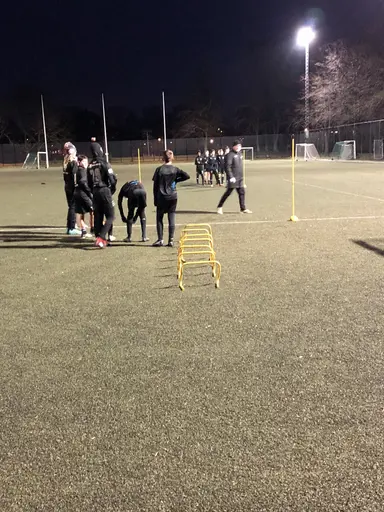 Professionell träning med FCBs 13-åringar
