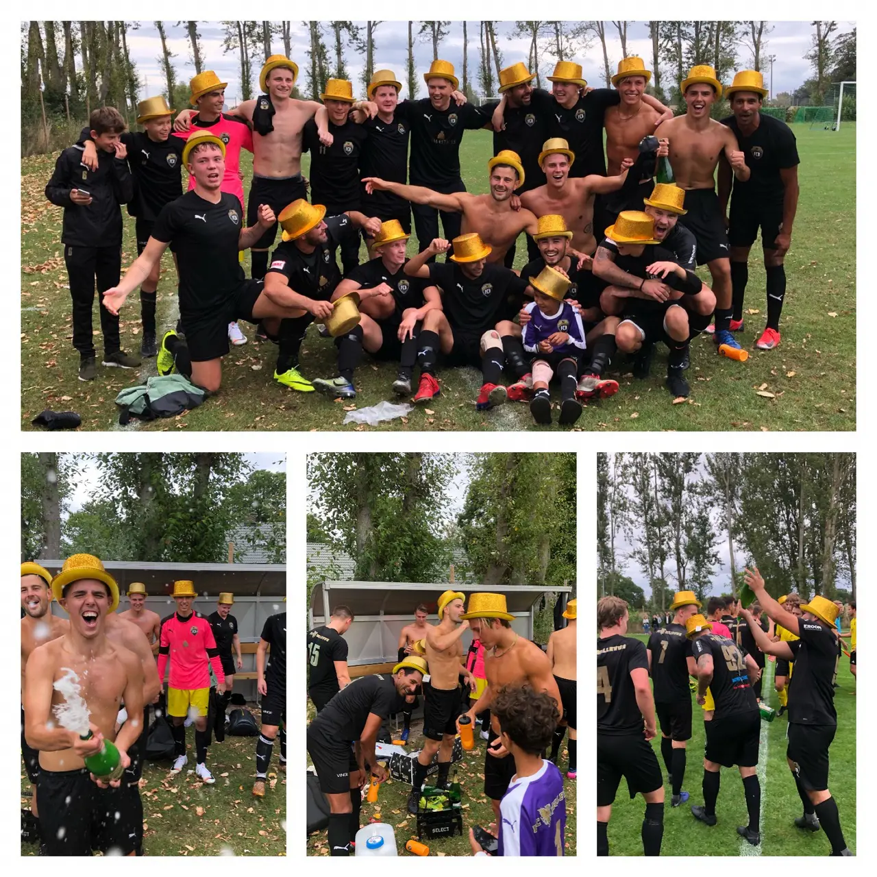 Guldet säkrat efter årets prestation i Västra Ingelstad. Seger 0-3