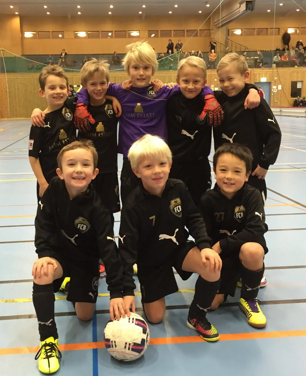 P08 (fredagslaget): Otto, Gustav H, Gustav B, Carl, Noel, Olle, Tom, Theo