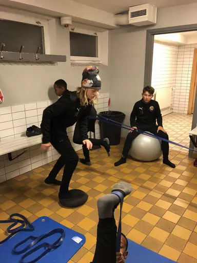 Professionell träning med FCBs 13-åringar
