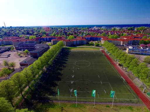 Otroligt häftiga drönarbilder från FCBs träning måndag den 9 maj