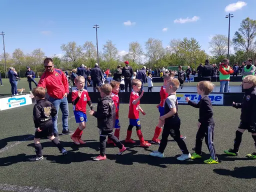 ”Bolltrollarna” i team P2012 bjöd på fantastisk 3v3 fotboll i Höllviken 