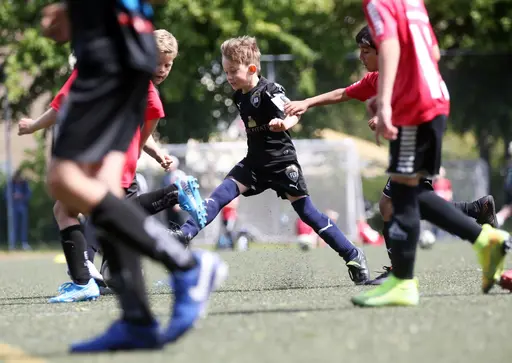 Solskensfotboll när P2012 gästades av duktiga LB07