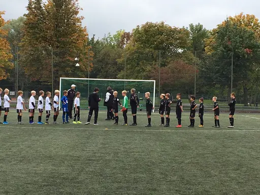 Härlig fart i träningsmatchen mot LB07 på Kroksbäcks IP