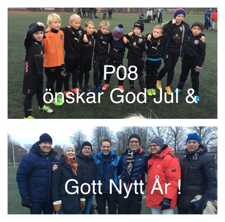 TEAM P08 hälsar: Från oss alla, Till er alla...GOD JUL & GOTT NYTT ÅR!