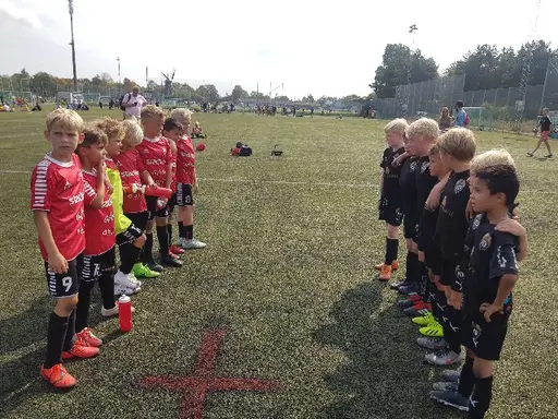 Höllvikens Knatteserie bjuder alltid på spännande matcher