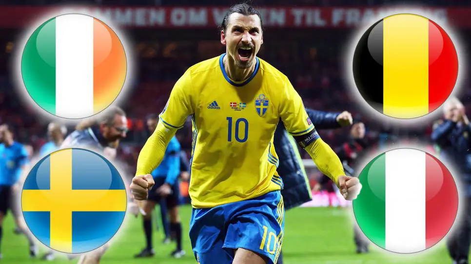 Kan Zlatan och Co sänka Irland i öppningsmatchen - visa oss med en bild hur du stöttar det svenska landslaget