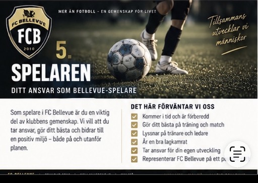 FC Bellevue klubbhandbok 2026