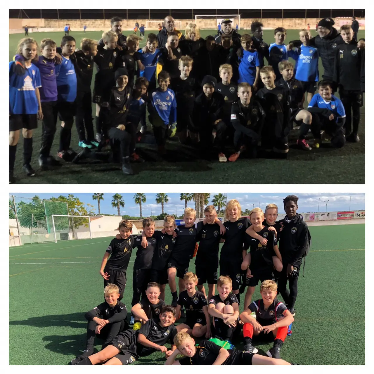 Team P07 bjöd på propagandafotboll i sin första match på Mallorca