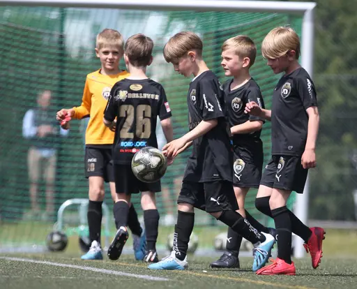 Solskensfotboll när P2012 gästades av duktiga LB07