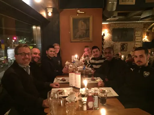 Kul på JPs med FCB mini-coaches