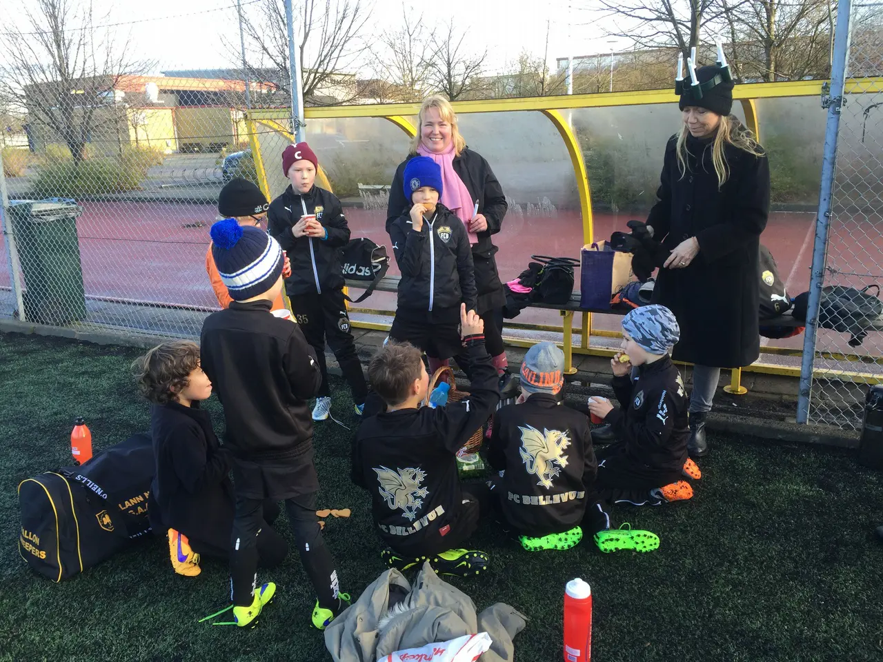 FCB P07 firar Lucia i Vellinge