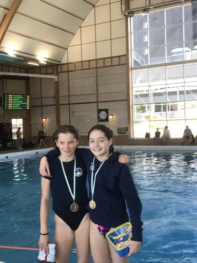 Meja och Anna samt Olivia