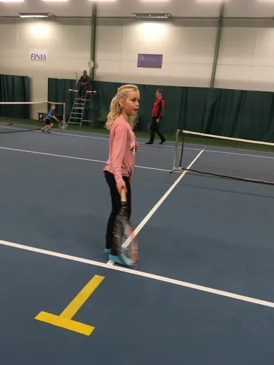 Deltagare och fans på julavslutning