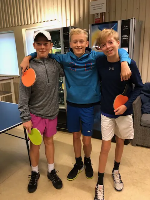 Valter Larsson, William Eklund och Viktor Rönnberg