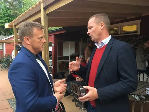 Bildkavalkad från sponsorträff 