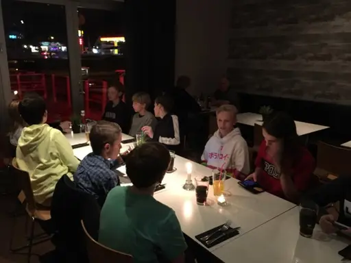 Juniorer på fredagsmys